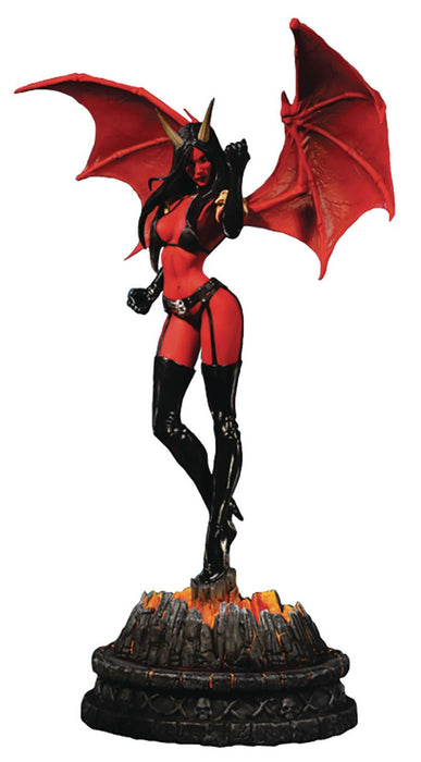 Women Dynamite Purgatori Statue Diamond Proof