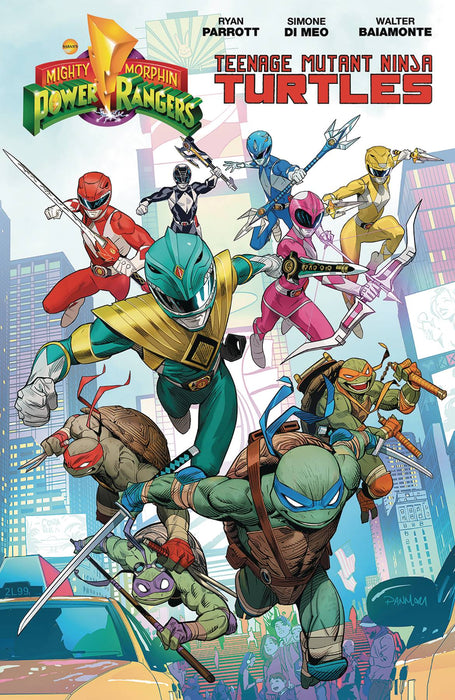 Power Rangers Teenage Mutant Ninja Turtles Tp Vol 01