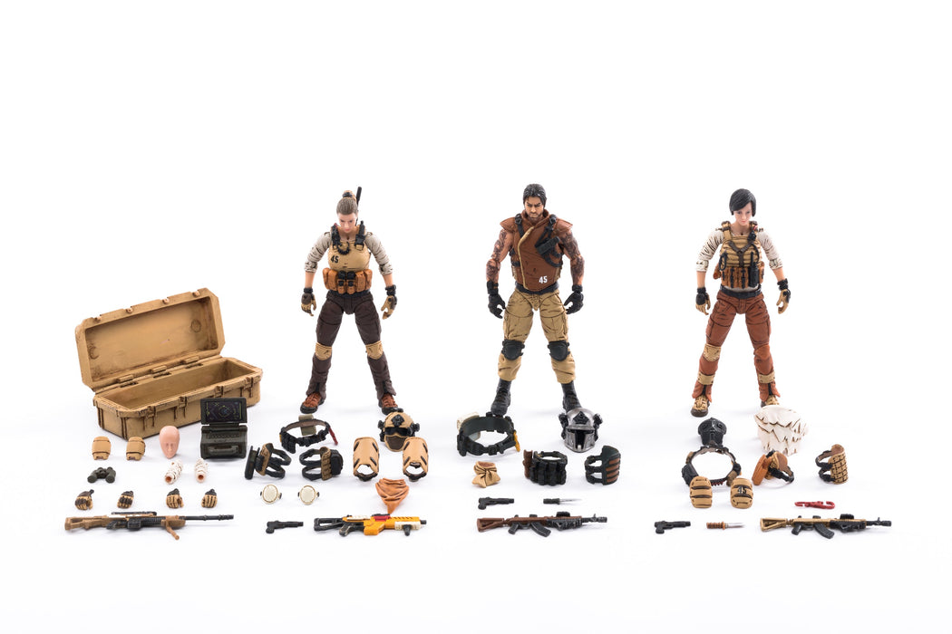Joy Toy 45th Legion Wasteland Hunters 1/18 Figure Set