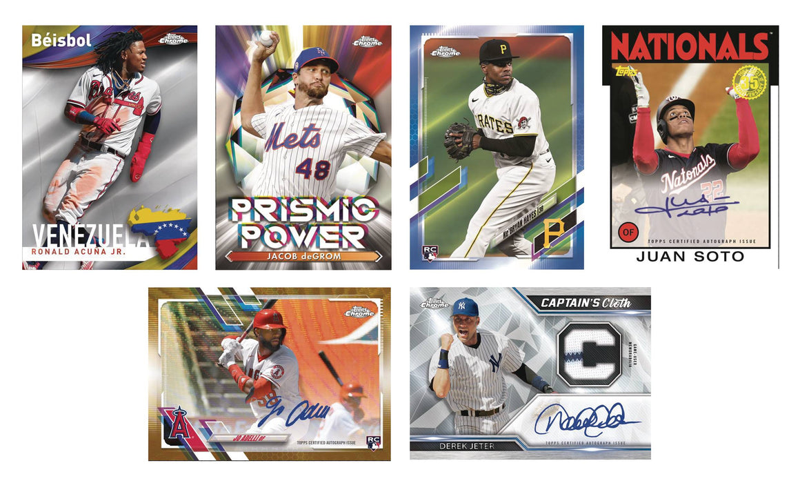 Topps 2021 Chrome Baseball T/C Jumbo Pack