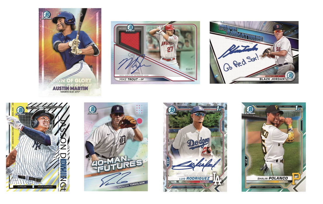 Bowman 2021 Chrome Baseball Pack