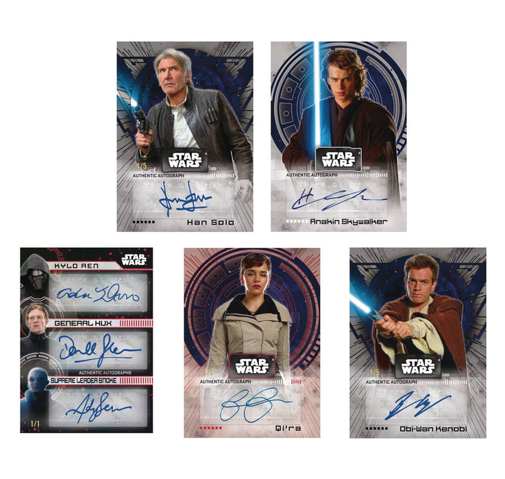 Topps 2022 Star Wars Signature Series T/C Box