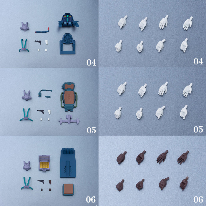 Earth Federation Force 04 - 06 "Mobile Suit Gundam", Megahouse G.M.G