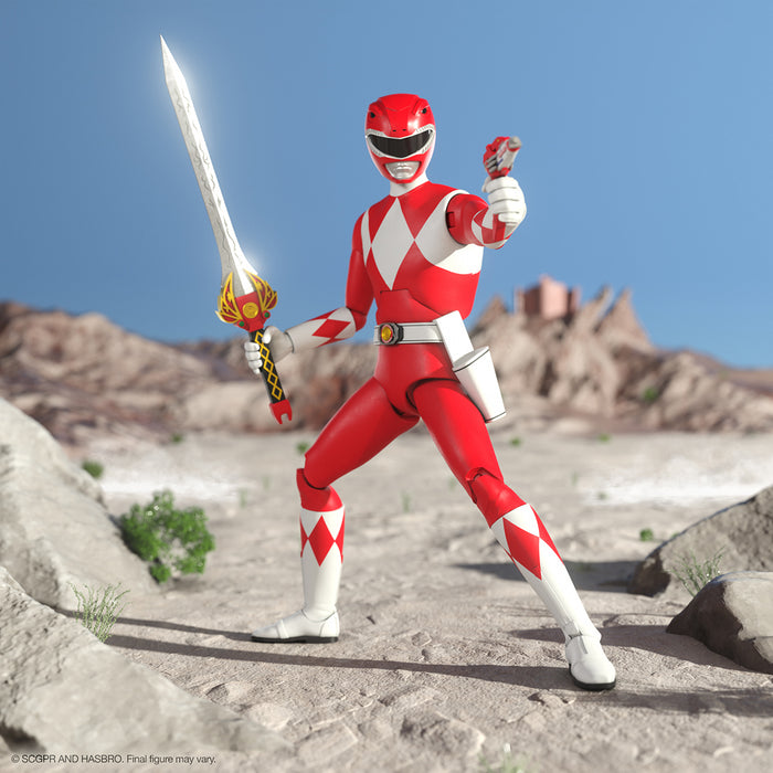 Power Rangers Ultimates W2 Red Ranger