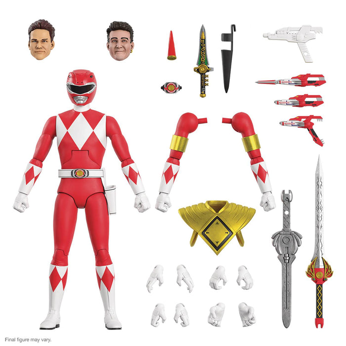 Power Rangers Ultimates W2 Red Ranger