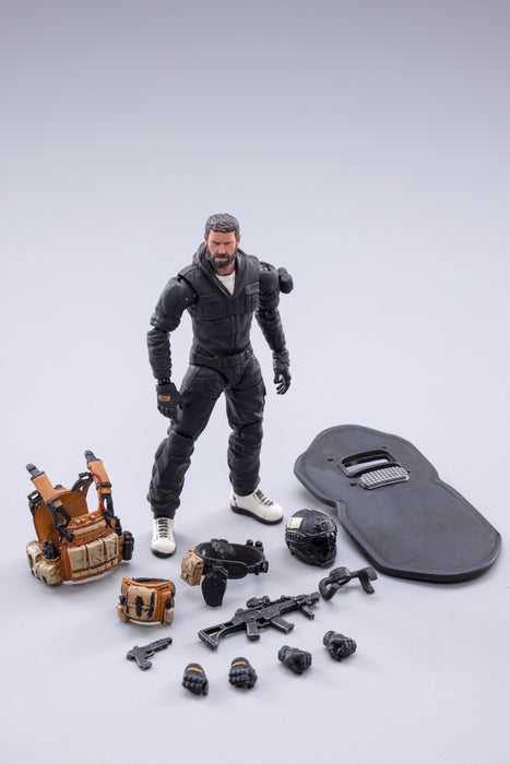 Joy Toy Peoples Armed Police (Mercenary-K) 1/18th Figure