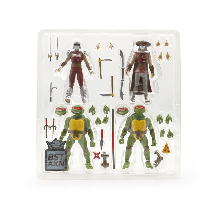 Bst Axn TMNT Classic Comic Raph and Don PX 4pk Box Set