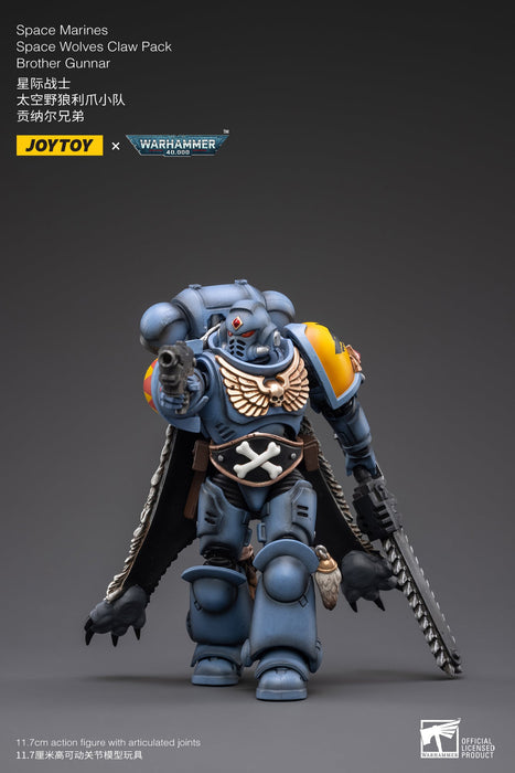 Joy Toy Warhammer 40K Space Wolves Claw Pack Logan Gunnar 1/18