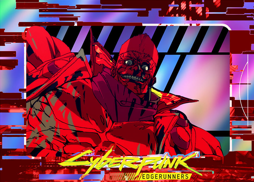 Cybercel Cyberpunk Edgerunners 3D Cel Art Trading Card Pack