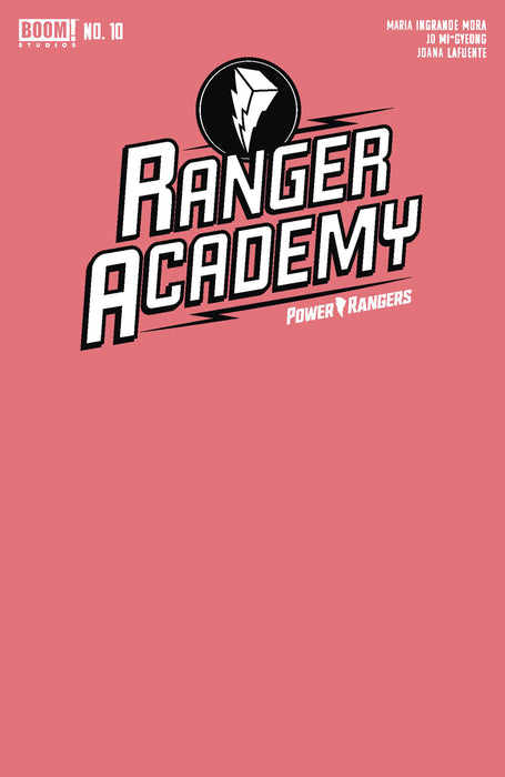 Ranger Academy #10 Cvr B Pink Blank Sketch Var