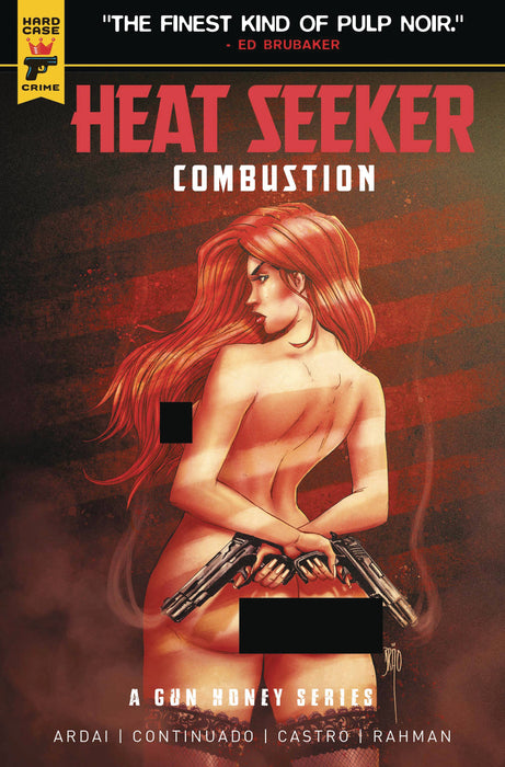 Heat Seeker Combustion Gun Honey Series #2 Cvr G Brao Nude B