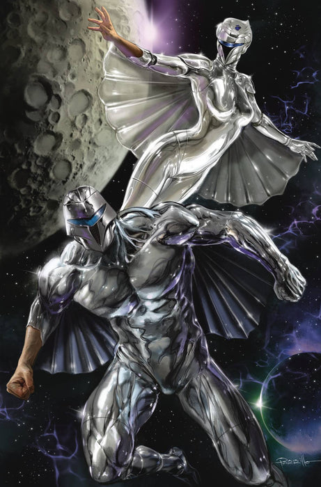 Silverhawks #1 Cvr P Parrillo Metal Premium