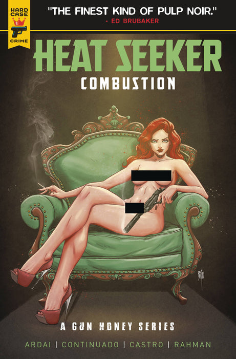 Heat Seeker Combustion Gun Honey Series #4 Cvr E Brao Nude B