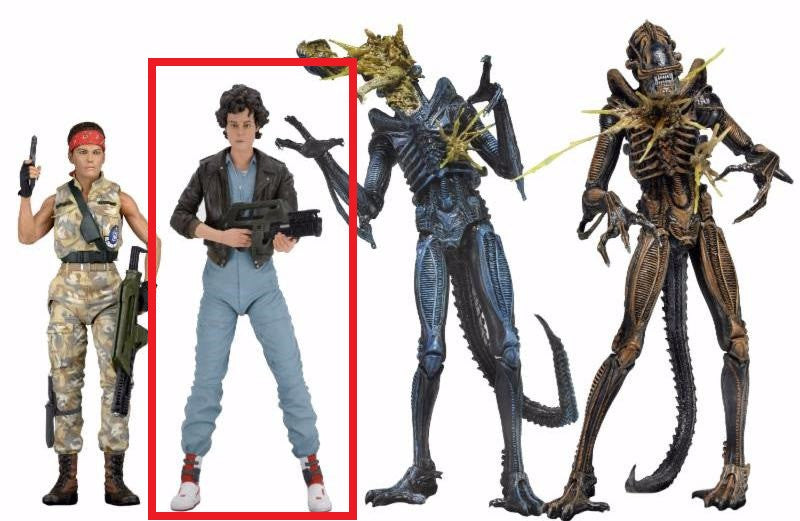 Lt Ellen Ripley (Bomber Jacket) - Aliens 7" Scale Action Figure Series 12