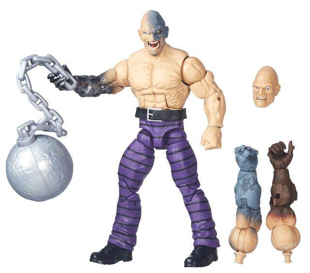 Set of 7 Absorbing Man Build a figure - Amazing Spider-Man 2 Marvel Legends Figures Wave 5