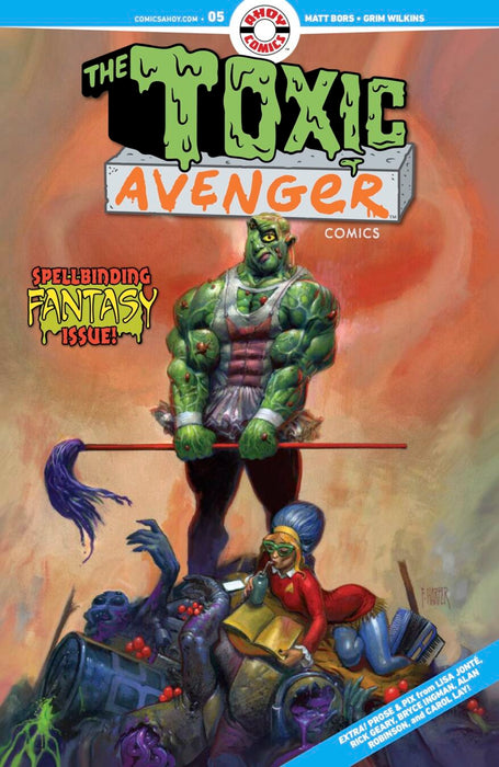 Toxic Avenger Comics #5 Cvr A Fred Harper (Mr)