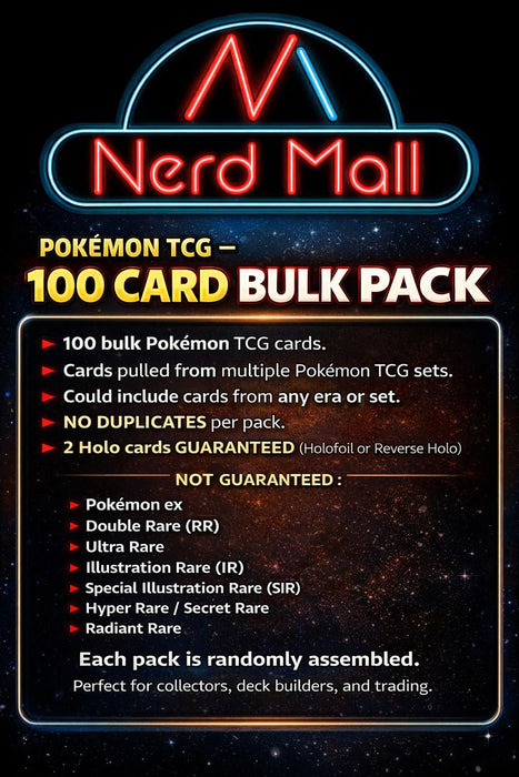 Pokémon TCG: 100 Loose English Cards
