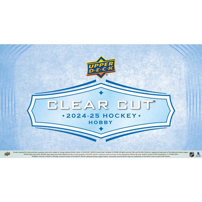 2024/25 Upper Deck Clear Cut Hockey (Hobby) (Box)