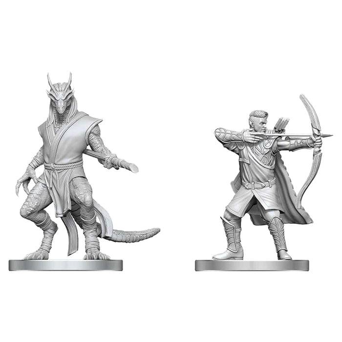 D&D: Nolzur's Marvelous Miniatures: Elf Ranger & Dragonborn Monk
