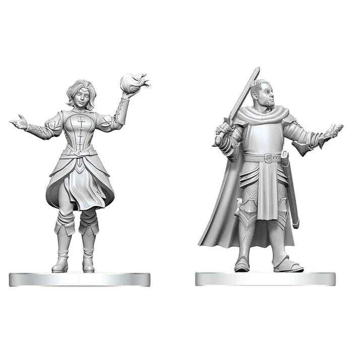 D&D: Nolzur's Marvelous Miniatures: Knight & Mage Apprentice