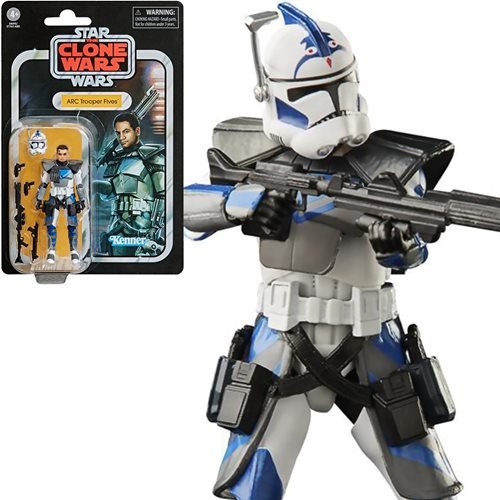 Star Wars The Vintage Collection Clone Trooper Fives 3/4-Inch