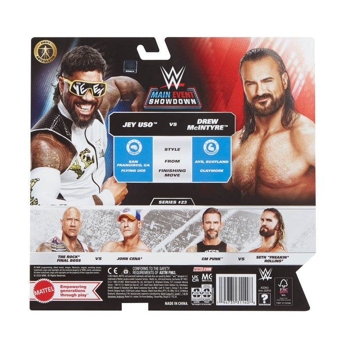 Jey Uso vs Drew McIntyre - WWE Championship Showdown Series 23