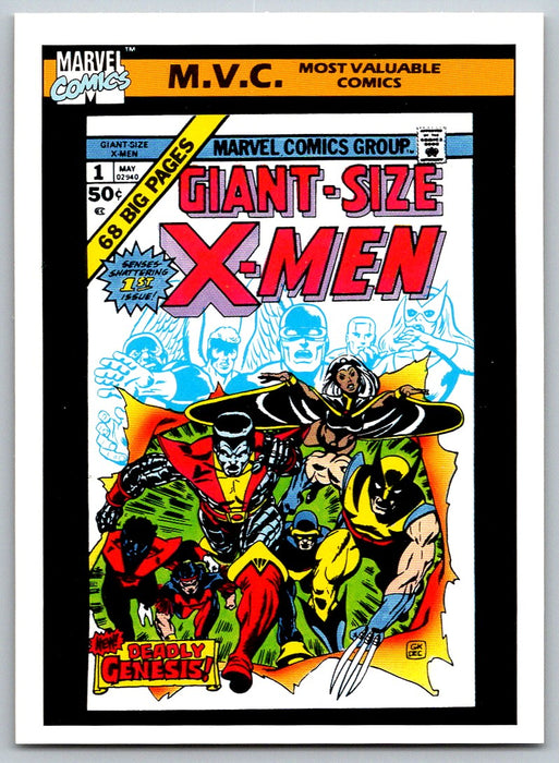 1990 Impel Marvel Universe I #132 Giant-Size X-Men #1