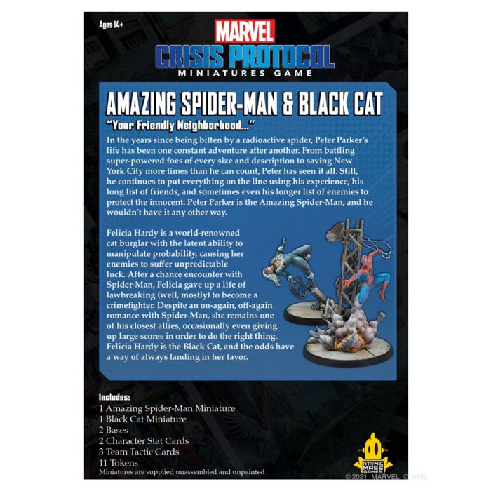 Marvel: Crisis Protocol Spider-Man & Black Cat Pack