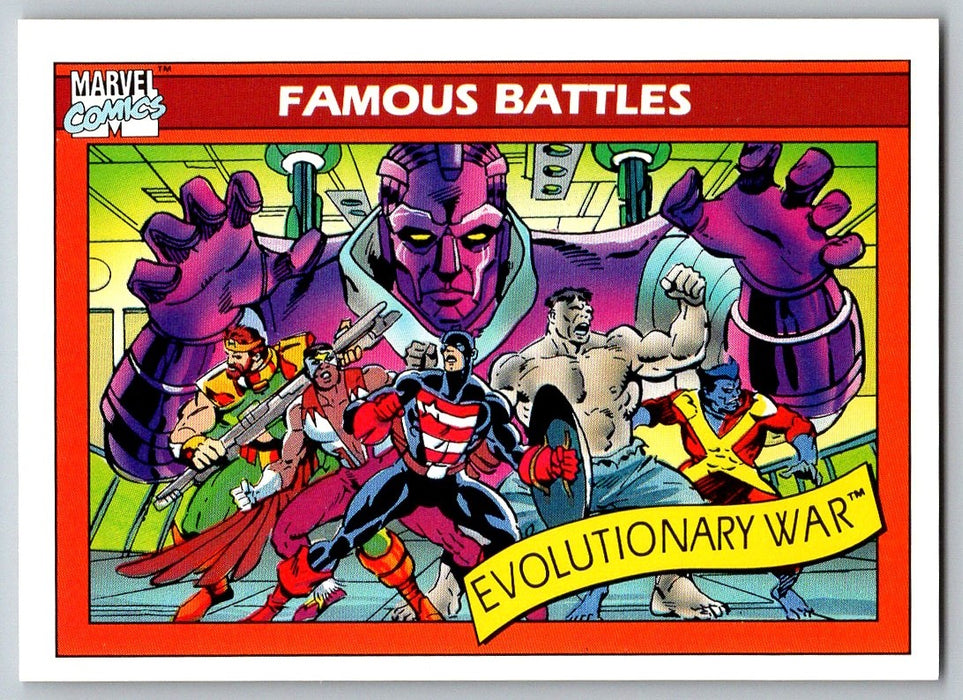 1990 Impel Marvel Universe I #103 Evolutionary War