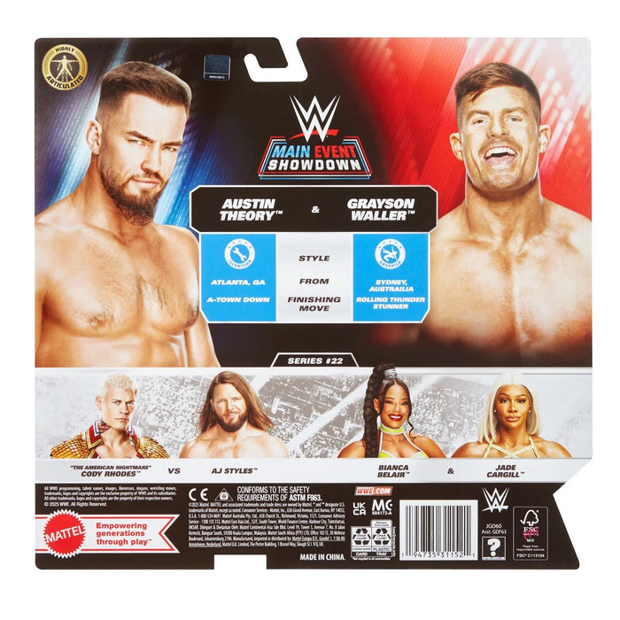 Austin Theory & Grayson Waller - WWE Championship Showdown Series 22