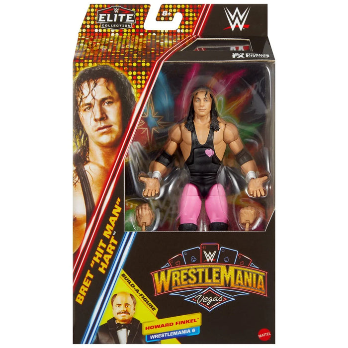 Bret Hart - WWE 2025 WrestleMania Elite (Howard Finkel BAF)