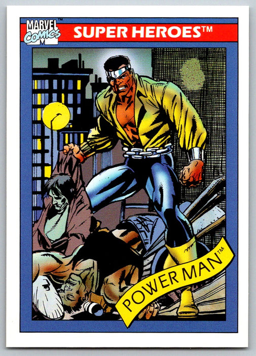 1990 Impel Marvel Universe I #12 Power Man