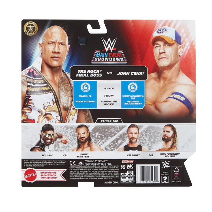 The Rock vs John Cena - WWE Championship Showdown Series 23