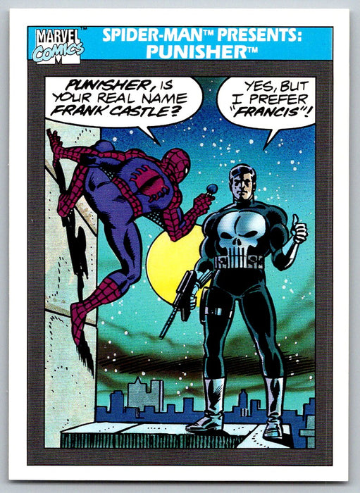 1990 Impel Marvel Universe I #155 Punisher