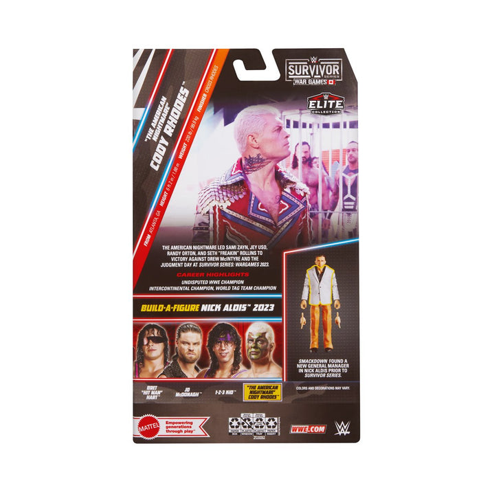 Cody Rhodes - WWE Elite Survivor Series 2025 (Nick Aldis BAF)