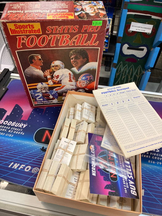 Statis Pro Football Sports Illustrated