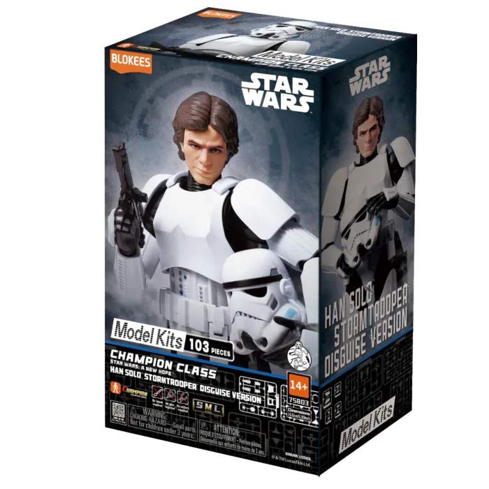 Blokees: Star Wars - EP IV A New Hope - Han Solo Stormtrooper Disguise