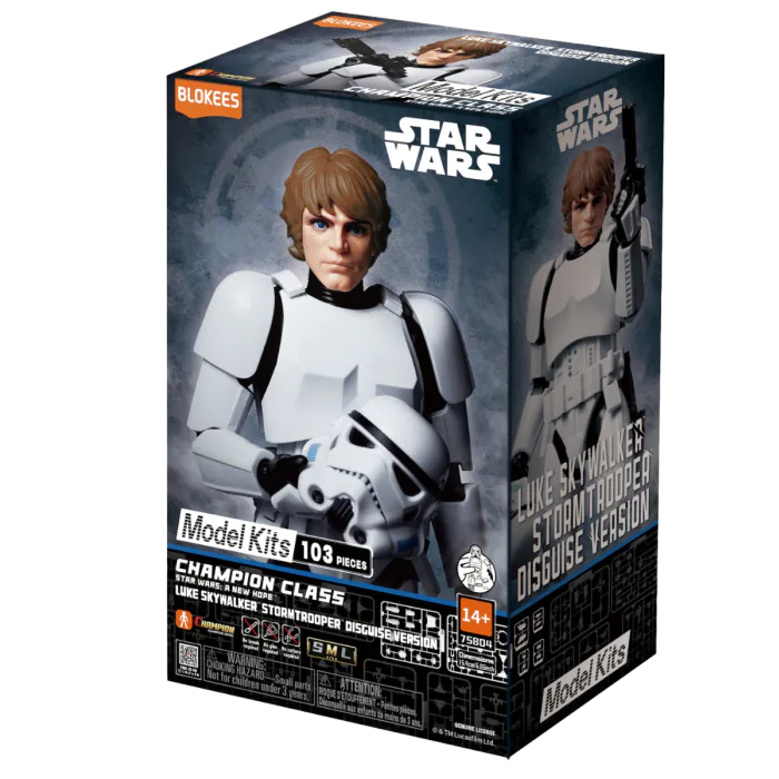 Blokees: Star Wars - EP IV A New Hope - Luke Skywalker Stormtrooper Disguise