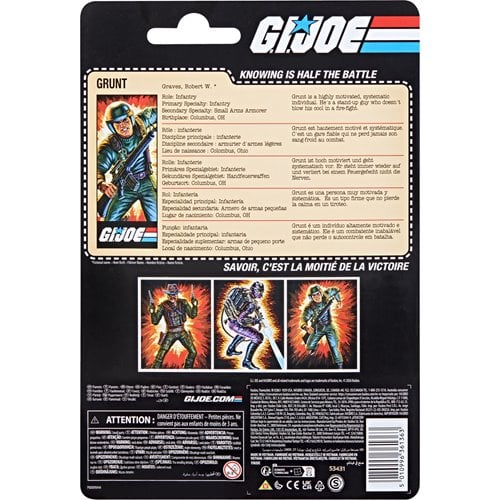 Robert "Grunt" Graves - GI Joe Classified Series Wave 8 (Retro Card)