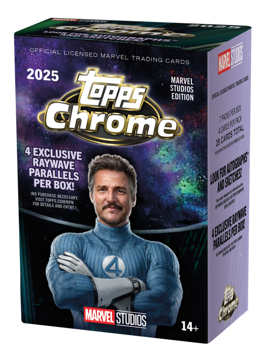 Topps Marvel Studios Chrome 2024-25 Booster Box