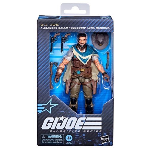 Alejandro Balam "Sundown" Luna Mendoza - GI Joe Classified Series Wave 17