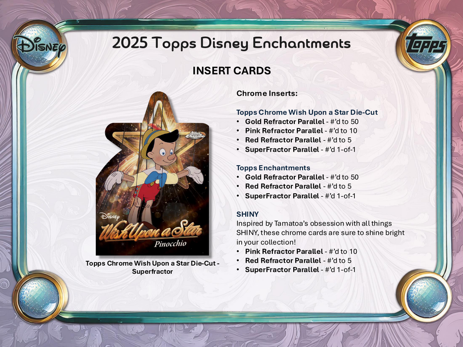 2025 Topps Disney Wonder Trading Cards Blaster Box