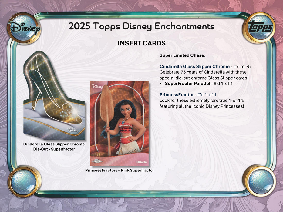 2025 Topps Disney Wonder Trading Cards Blaster Box