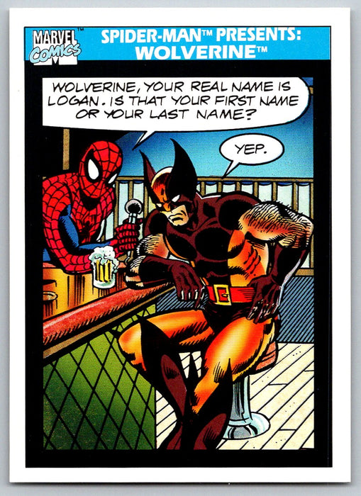 1990 Impel Marvel Universe I #160 Wolverine