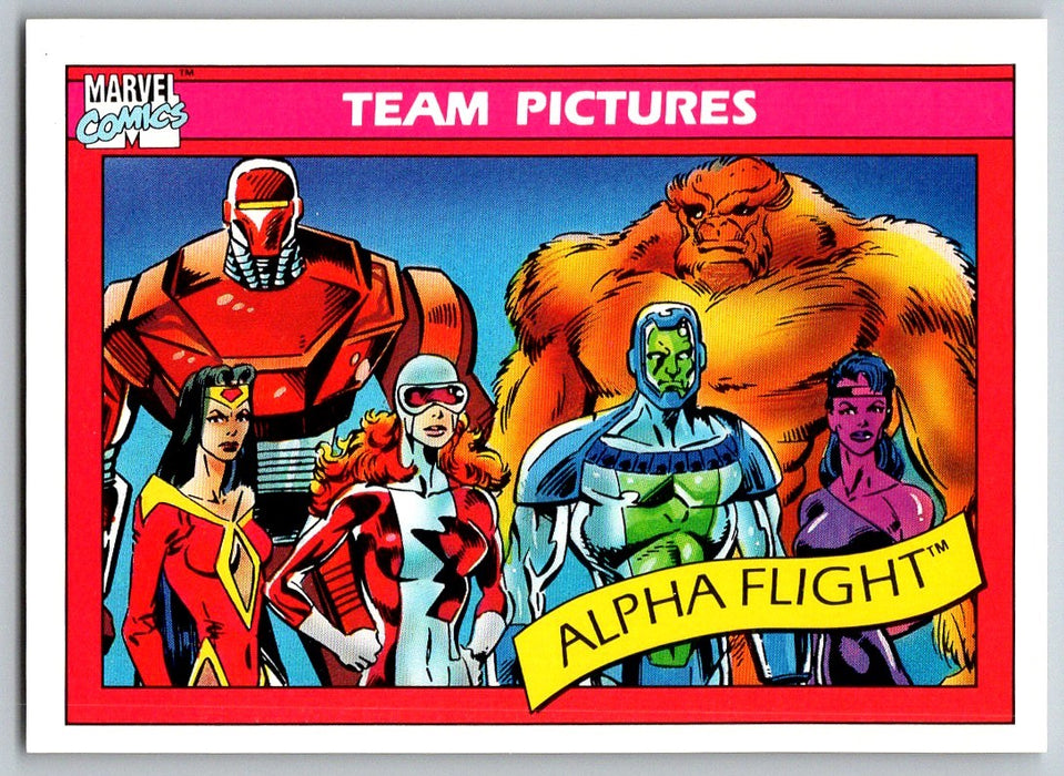 1990 Impel Marvel Universe I #148 Alpha Flight