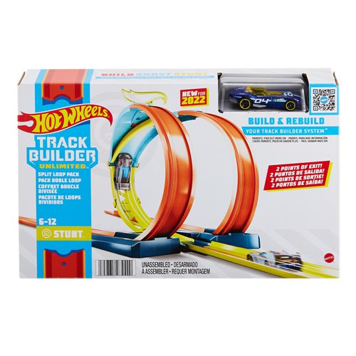 Hot Wheels Track Builder Unlimited Split Loop Pack