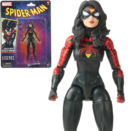 Jessica Drew Spider-Woman - Spider-Man Retro Marvel Legends