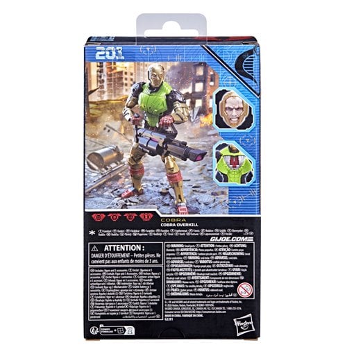 Cobra Overkill - GI Joe Classified Series Wave 17