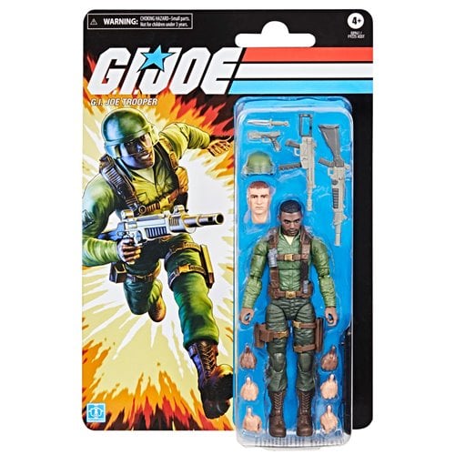 GI Joe Trooper Greenshirt - GI Joe Classified Series Wave 6 (Retro Card)