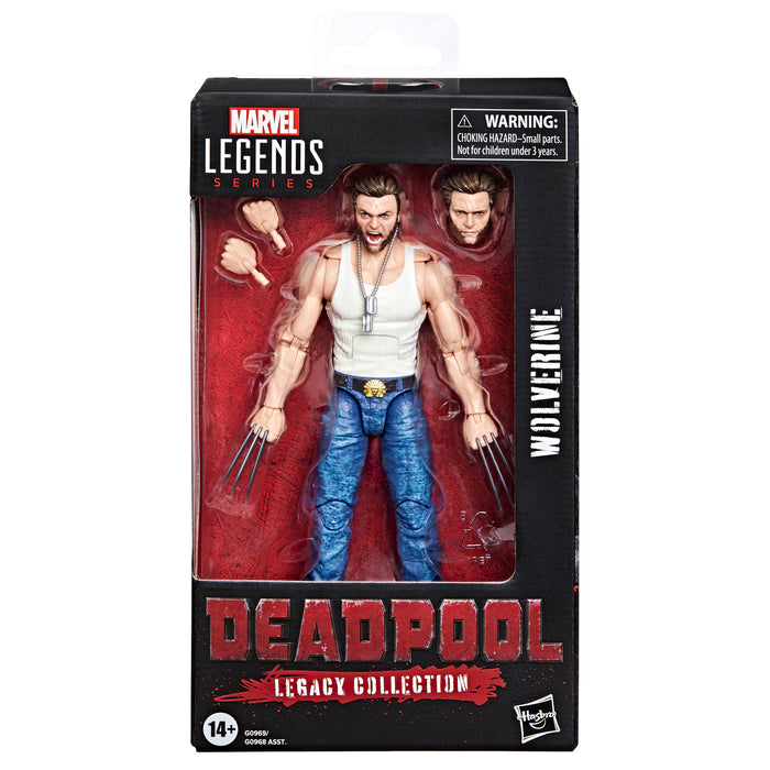 Deadpool Legacy Collection Marvel Legends 6-Inch Action Figures Wave 1 - Wolverine